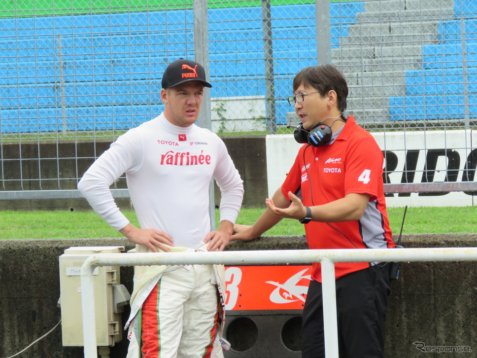 ポイントランク首位の#3 キャシディは予選5位。《撮影 遠藤俊幸》
