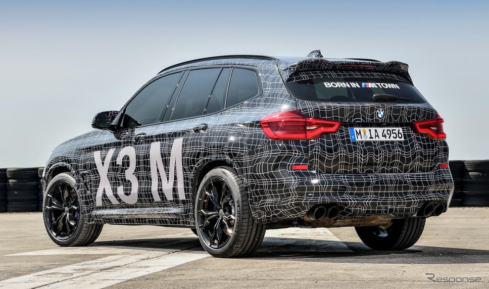 BMW X3M の開発プロトタイプ車