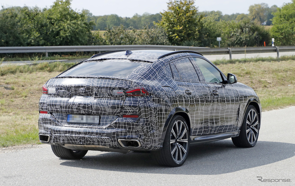 BMW X6 新型スクープ写真《APOLLO NEWS SERVICE》