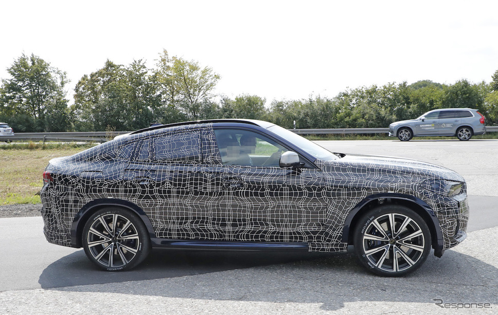 BMW X6 新型スクープ写真《APOLLO NEWS SERVICE》