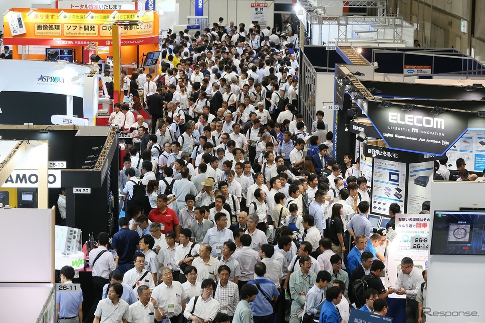 名古屋での初開催となった自動車技術展「オートモーティブワールド」。3日間で3万6000人が来場した《写真提供 リード エグジビションジャパン》