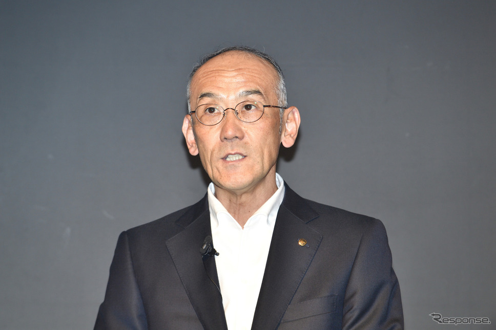 ヤマハ発動機 日高祥博代表取締役社長《撮影 雪岡直樹》