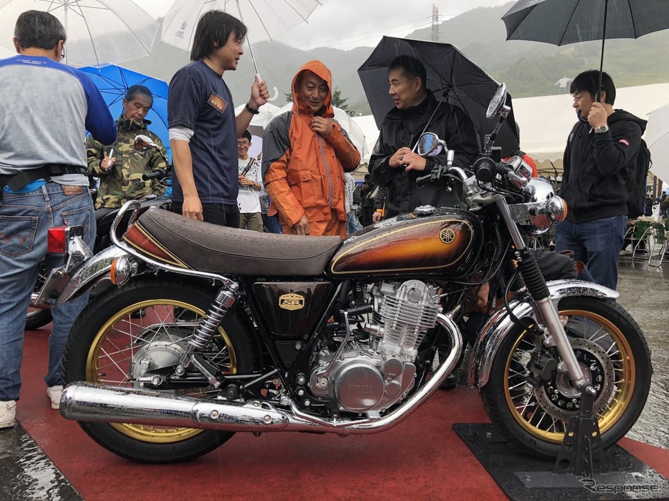 YAMAHA Motorcycle Day(9月15日・苗場)復活した『SR400』《撮影 吉田凌》