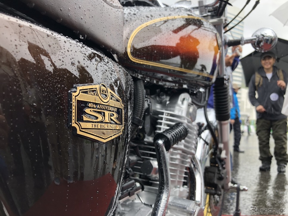 YAMAHA Motorcycle Day(9月15日・苗場)復活した『SR400』《撮影 吉田凌》