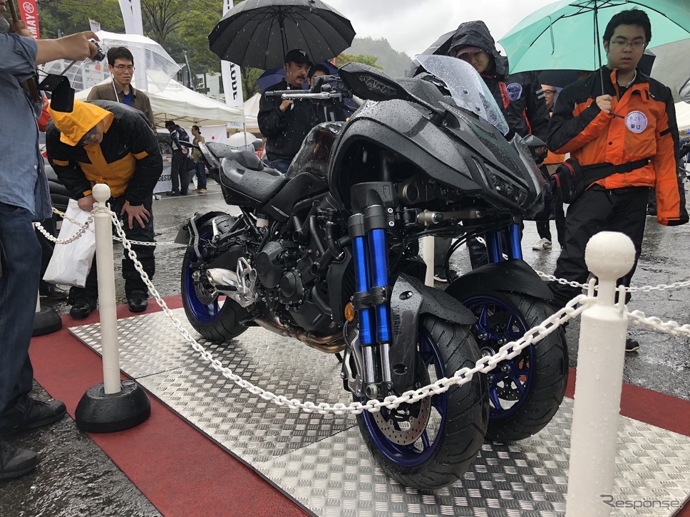 YAMAHA Motorcycle Day(9月15日・苗場)『ナイケン』の展示《撮影 吉田凌》