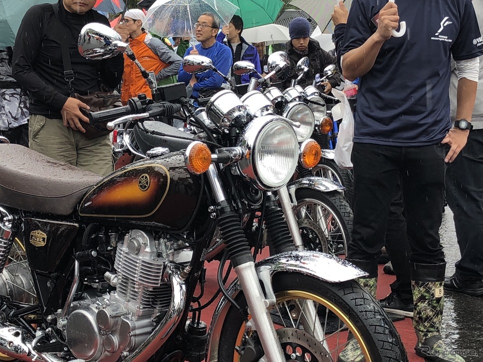 YAMAHA Motorcycle Day(9月15日・苗場)復活した『SR400』《撮影 吉田凌》