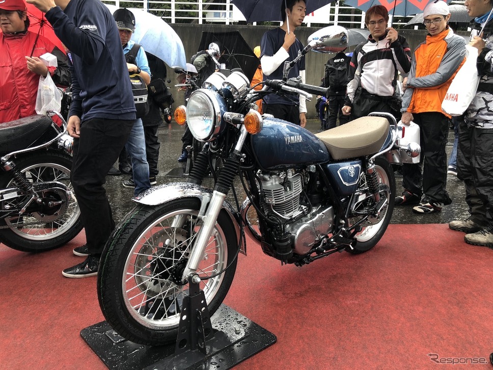 YAMAHA Motorcycle Day(9月15日・苗場)復活した『SR400』《撮影 吉田凌》