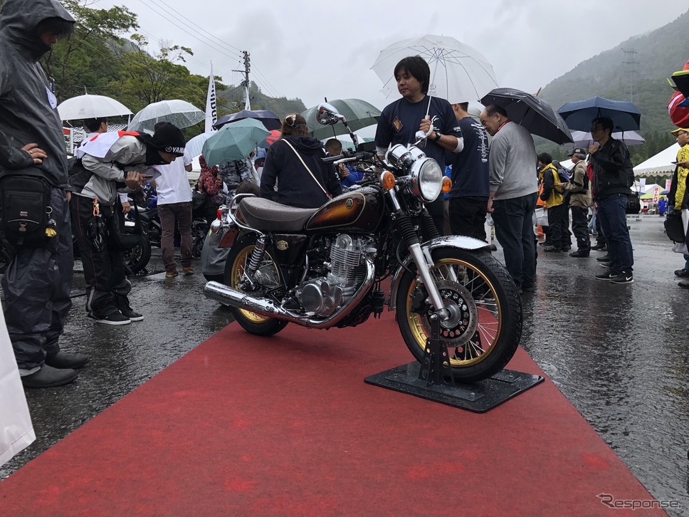 YAMAHA Motorcycle Day(9月15日・苗場)復活した『SR400』《撮影 吉田凌》