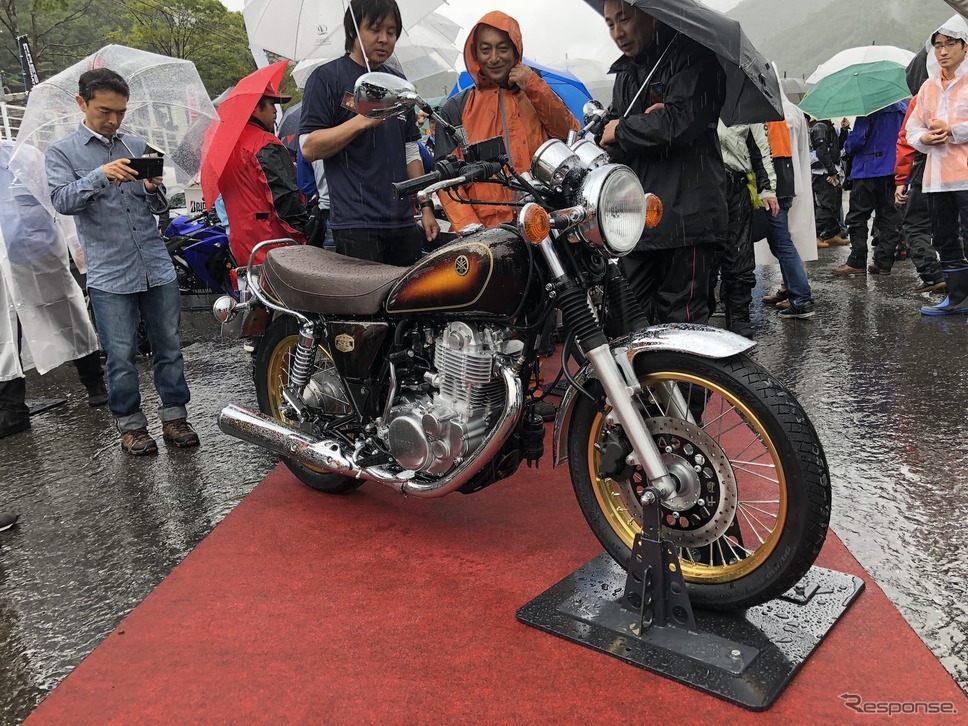 YAMAHA Motorcycle Day(9月15日・苗場)復活した『SR400』《撮影 吉田凌》