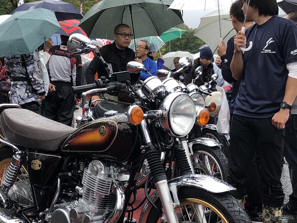 YAMAHA Motorcycle Day(9月15日・苗場)復活した『SR400』《撮影 吉田凌》