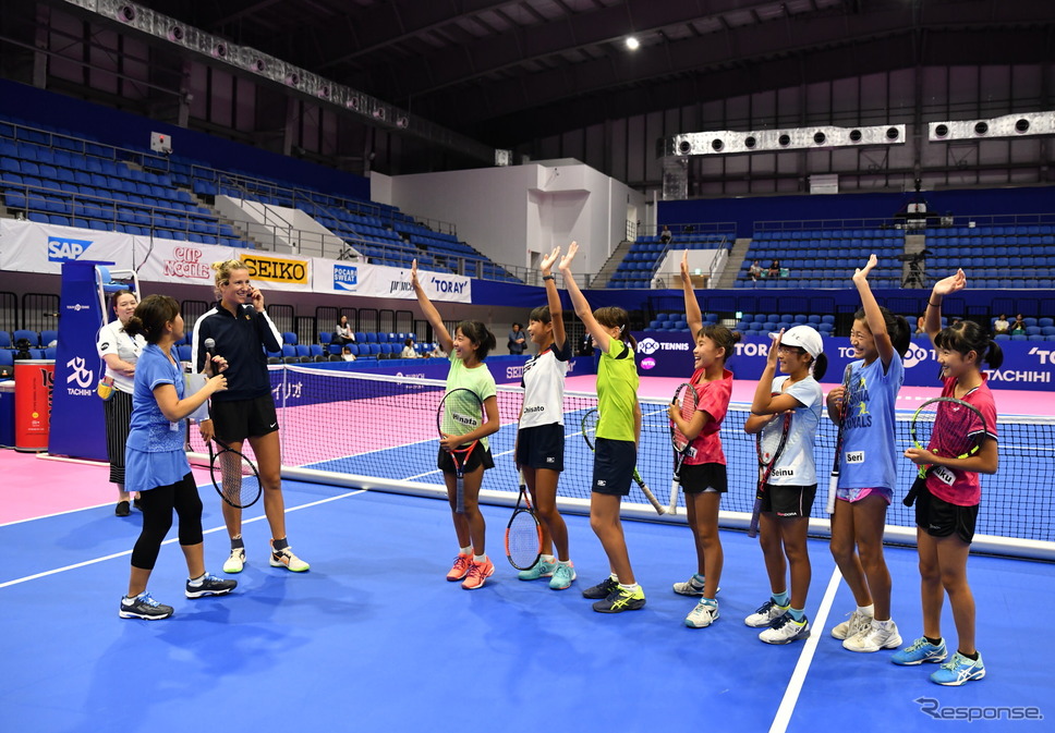 東レ PROテニス2018 ジュニア育成プログラム Supported by Porsche《画像 ポルシェジャパン》