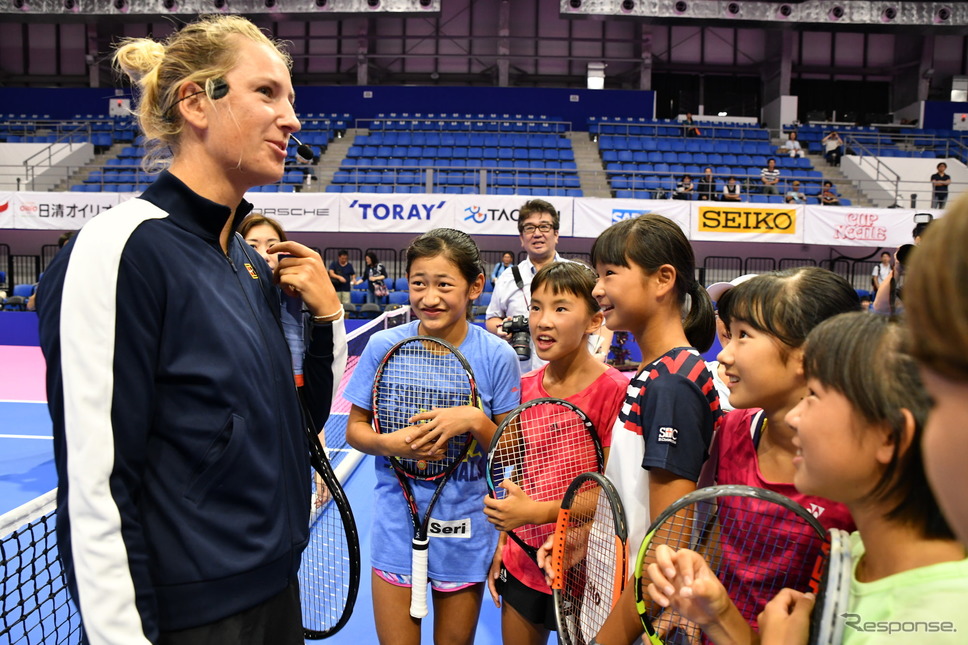 東レ PROテニス2018 ジュニア育成プログラム Supported by Porsche《画像 ポルシェジャパン》