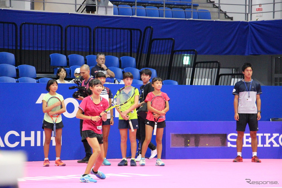 東レ PROテニス2018 ジュニア育成プログラム Supported by Porsche《画像 ポルシェジャパン》