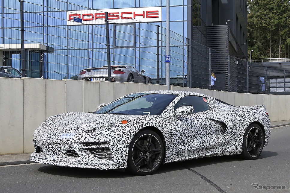 シボレー コルベット 次期型(C8)スクープ写真《APOLLO NEWS SERVICE》