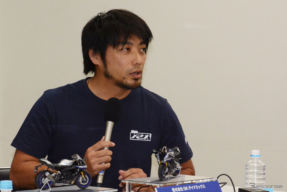 GKダイナミックスの坂田功氏《撮影 古庄速人》