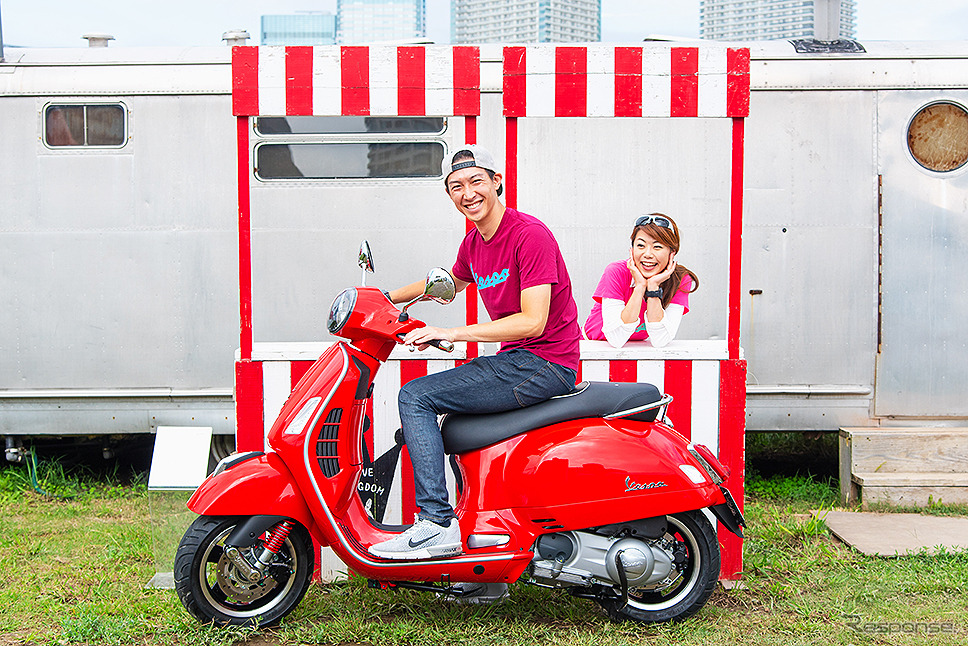 Primavera 誕生50周年記念イベント「Vespa Primavera 50th Anniversary Party」(東京・豊洲、9月25日)《撮影 太宰吉崇(PIAGGIO GROUP JAPAN)》