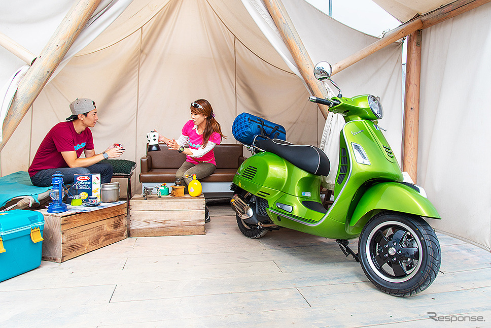 Primavera 誕生50周年記念イベント「Vespa Primavera 50th Anniversary Party」(東京・豊洲、9月25日)《撮影 太宰吉崇(PIAGGIO GROUP JAPAN)》