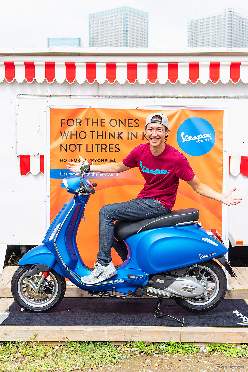 Primavera 誕生50周年記念イベント「Vespa Primavera 50th Anniversary Party」(東京・豊洲、9月25日)《撮影 太宰吉崇(PIAGGIO GROUP JAPAN)》
