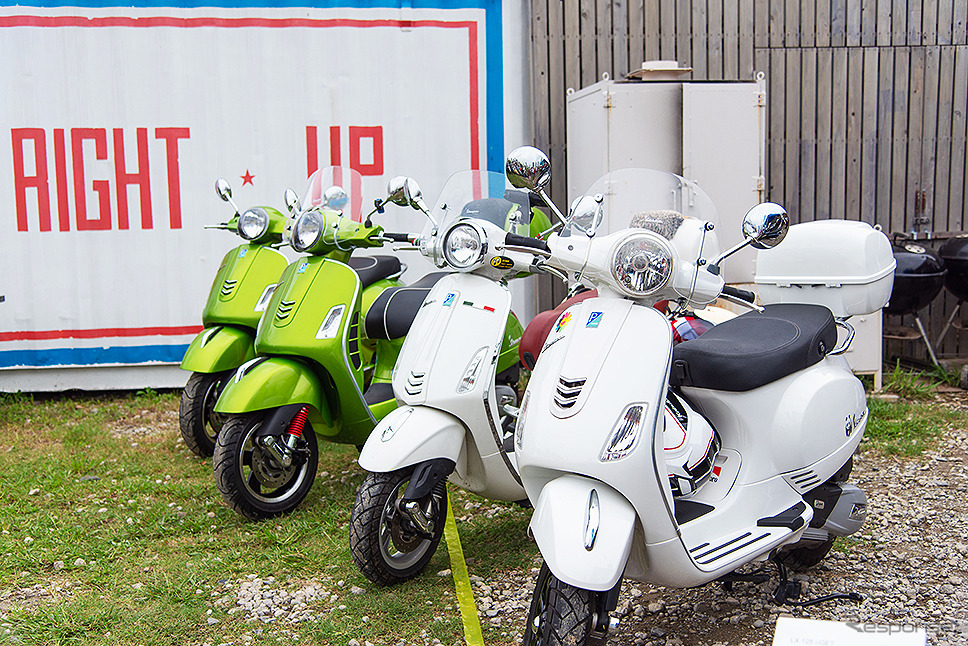 Primavera 誕生50周年記念イベント「Vespa Primavera 50th Anniversary Party」(東京・豊洲、9月25日)《撮影 太宰吉崇(PIAGGIO GROUP JAPAN)》