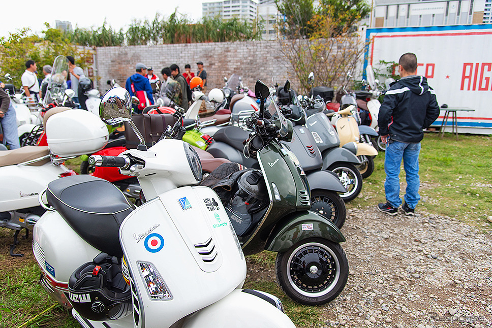 Primavera 誕生50周年記念イベント「Vespa Primavera 50th Anniversary Party」(東京・豊洲、9月25日)《撮影 太宰吉崇(PIAGGIO GROUP JAPAN)》