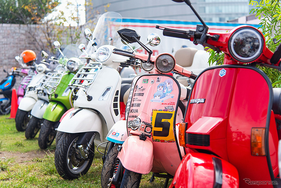 Primavera 誕生50周年記念イベント「Vespa Primavera 50th Anniversary Party」(東京・豊洲、9月25日)《撮影 太宰吉崇(PIAGGIO GROUP JAPAN)》