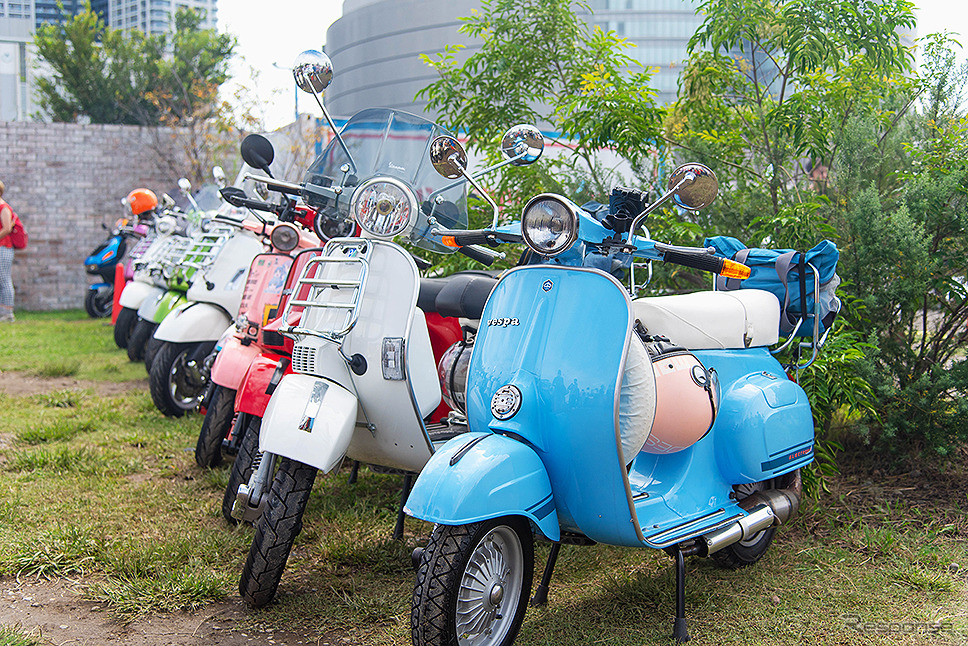 Primavera 誕生50周年記念イベント「Vespa Primavera 50th Anniversary Party」(東京・豊洲、9月25日)《撮影 太宰吉崇(PIAGGIO GROUP JAPAN)》