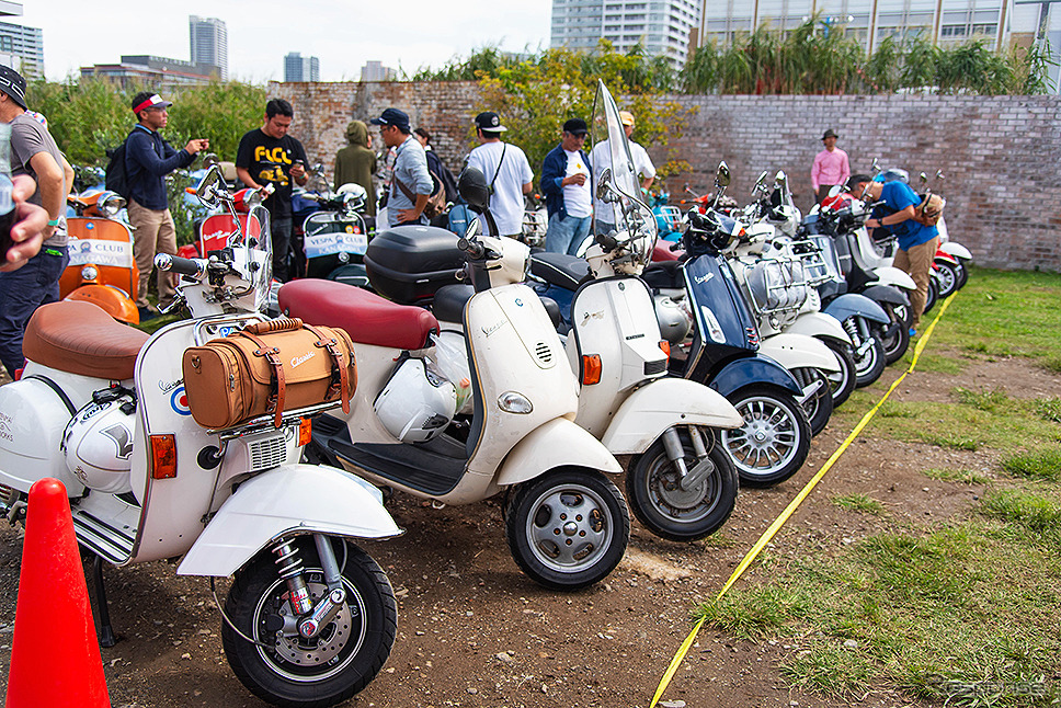 Primavera 誕生50周年記念イベント「Vespa Primavera 50th Anniversary Party」(東京・豊洲、9月25日)《撮影 太宰吉崇(PIAGGIO GROUP JAPAN)》