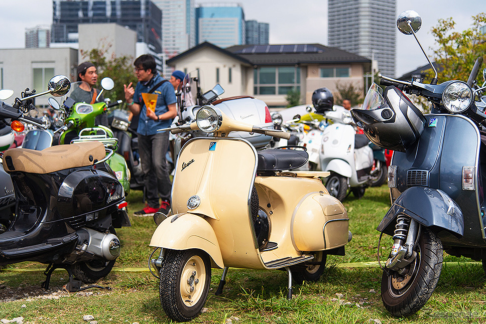 Primavera 誕生50周年記念イベント「Vespa Primavera 50th Anniversary Party」(東京・豊洲、9月25日)《撮影 太宰吉崇(PIAGGIO GROUP JAPAN)》
