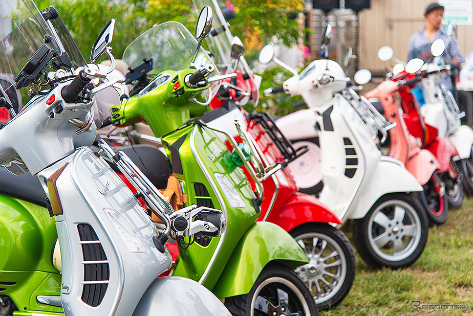 Primavera 誕生50周年記念イベント「Vespa Primavera 50th Anniversary Party」(東京・豊洲、9月25日)《撮影 太宰吉崇(PIAGGIO GROUP JAPAN)》