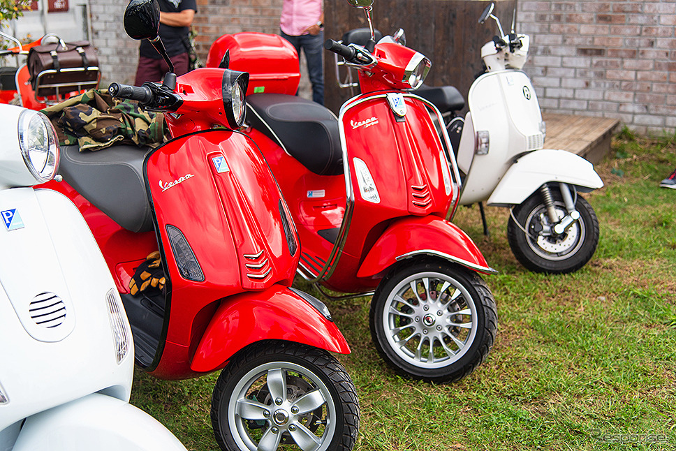 Primavera 誕生50周年記念イベント「Vespa Primavera 50th Anniversary Party」(東京・豊洲、9月25日)《撮影 太宰吉崇(PIAGGIO GROUP JAPAN)》