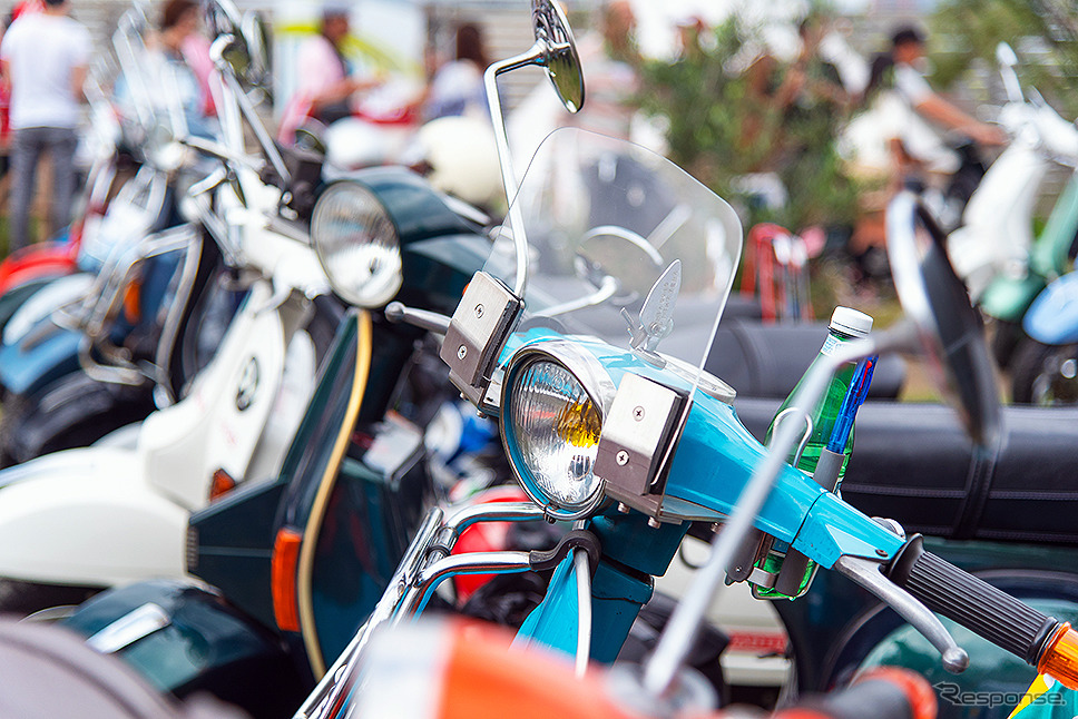 Primavera 誕生50周年記念イベント「Vespa Primavera 50th Anniversary Party」(東京・豊洲、9月25日)《撮影 太宰吉崇(PIAGGIO GROUP JAPAN)》