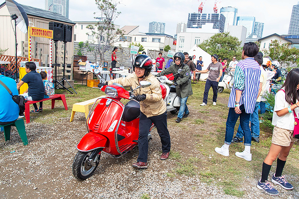 Primavera 誕生50周年記念イベント「Vespa Primavera 50th Anniversary Party」(東京・豊洲、9月25日)《撮影 太宰吉崇(PIAGGIO GROUP JAPAN)》
