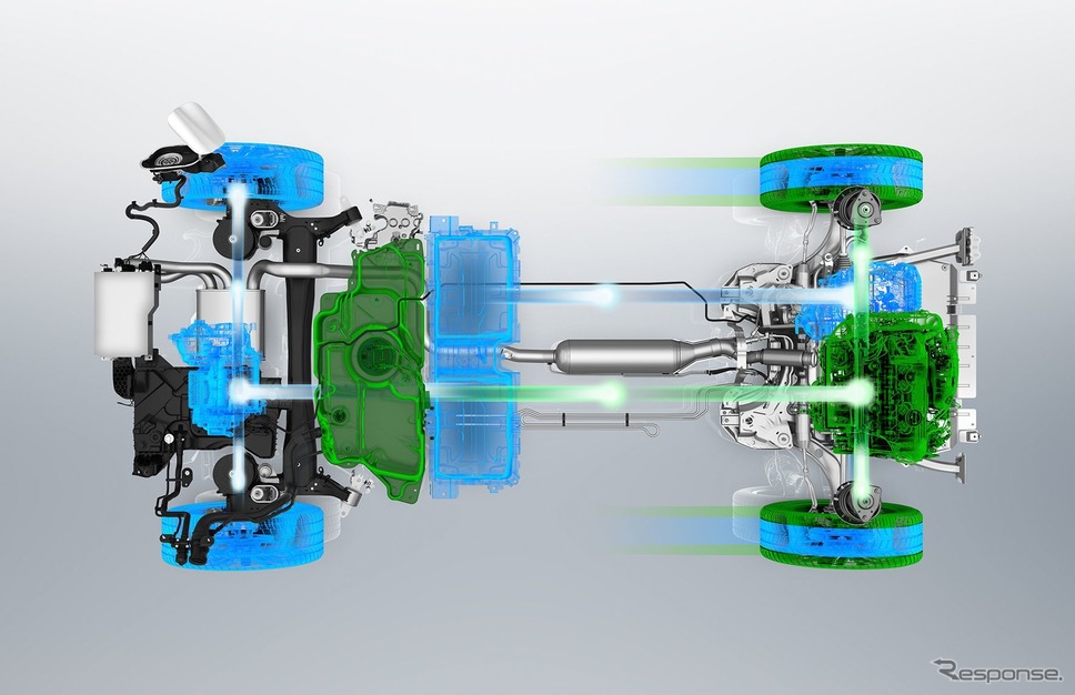 プジョー3008ハイブリッド4