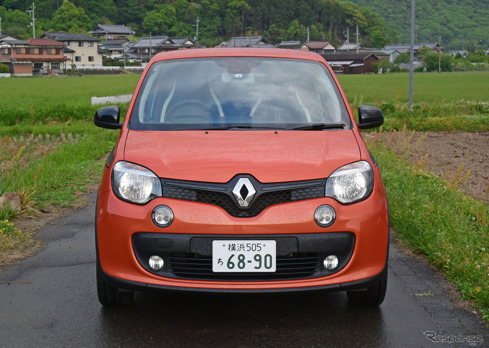 ルノートゥインゴGT。兵庫-岡山県境付近にて。《撮影 井元康一郎》
