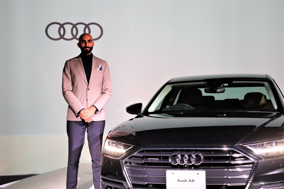 AUDI AGエクステリアデザイナーのアマール・ヴァヤ氏《撮影 内田俊一》