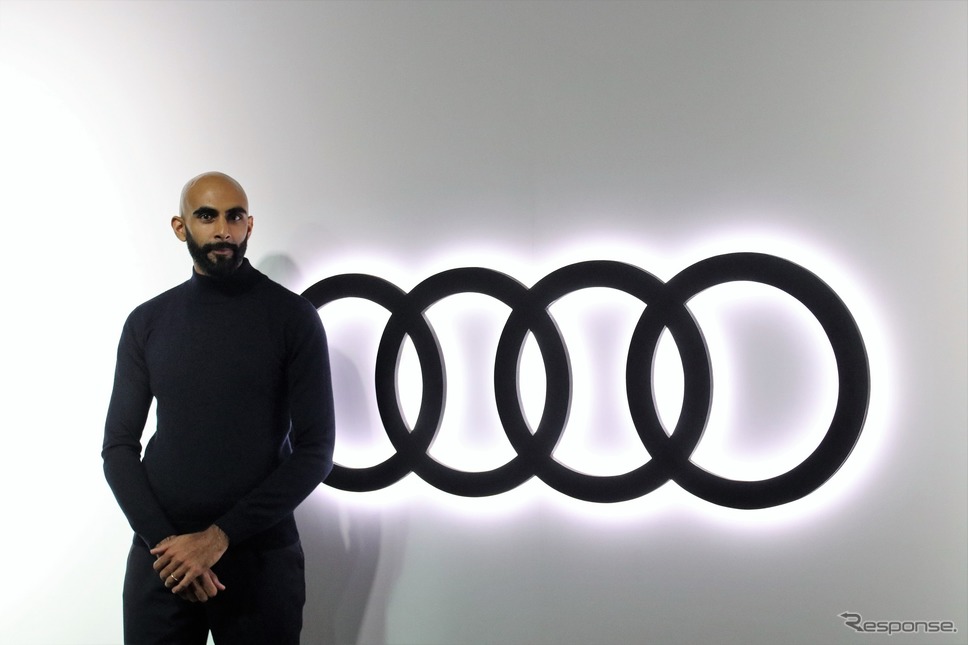 AUDI AGエクステリアデザイナーのアマール・ヴァヤ氏《撮影 内田俊一》