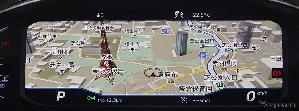 VW ポロ TSIハイライン デジタルメータークラスター“Active Info Display”