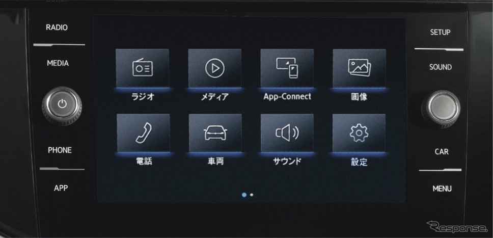 VW ポロ 純正インフォテイメントシステム“Composition Media”