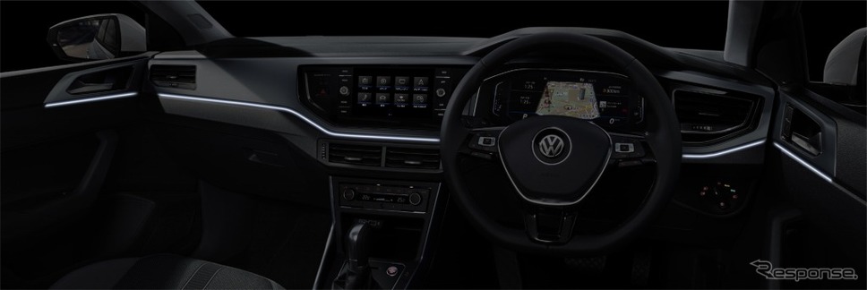 VW ポロ TSIハイライン インテリアアンビエントライト