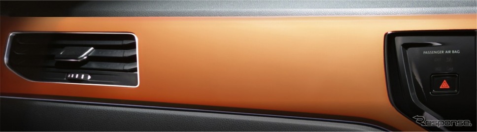 VW ポロ TSIハイライン ダッシュパッド(エナジェティックオレンジ)