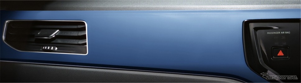 VW ポロ TSIハイライン ダッシュパッド(リーフブルー)