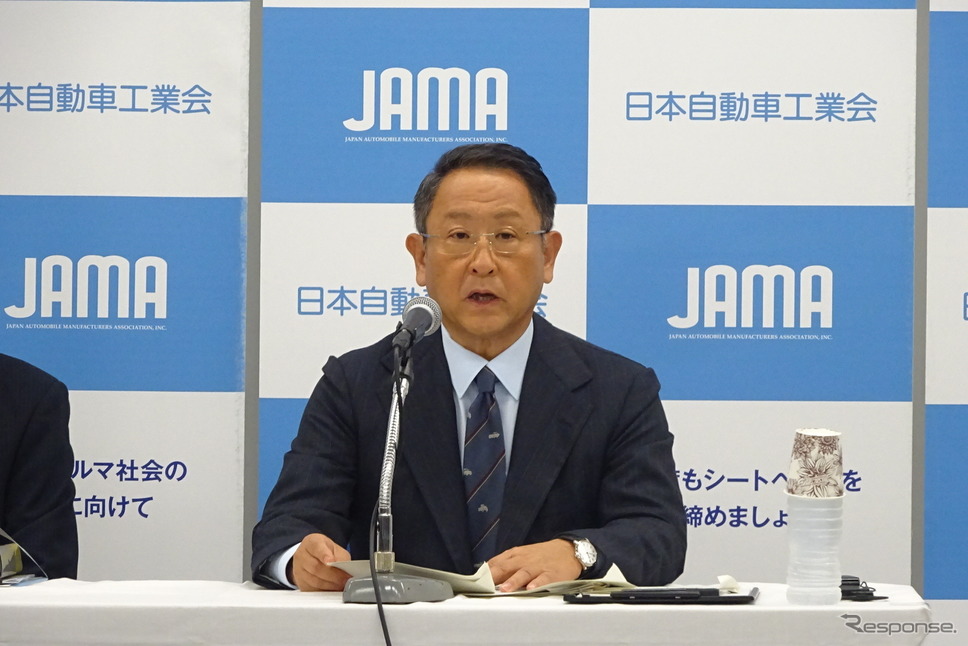 豊田章男自工会会長（資料画像）《撮影　池原照雄》