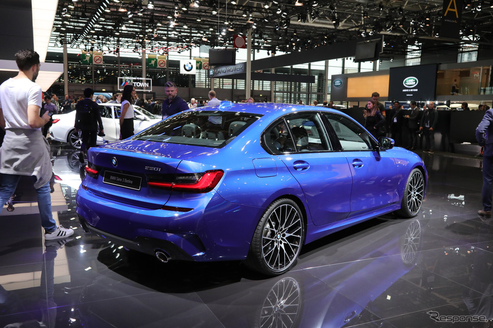 BMW 3シリーズ 新型(パリモーターショー2018)《撮影 佐藤靖彦》