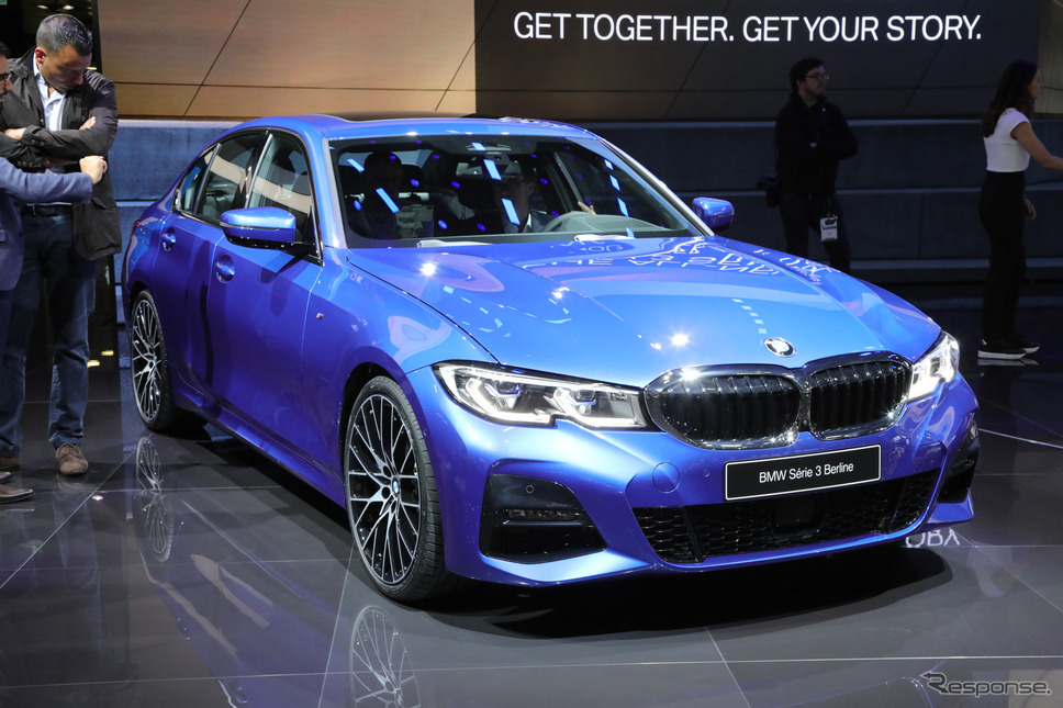 BMW 3シリーズ 新型(パリモーターショー2018)《撮影 佐藤靖彦》