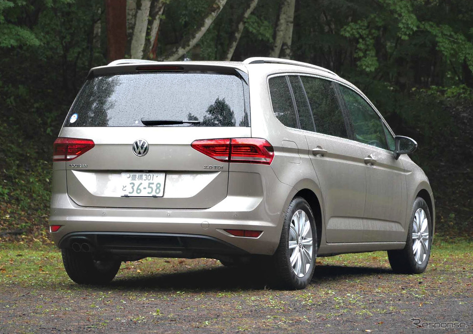 VW トゥーラン 新型(TDIハイライン)撮影 中村孝仁