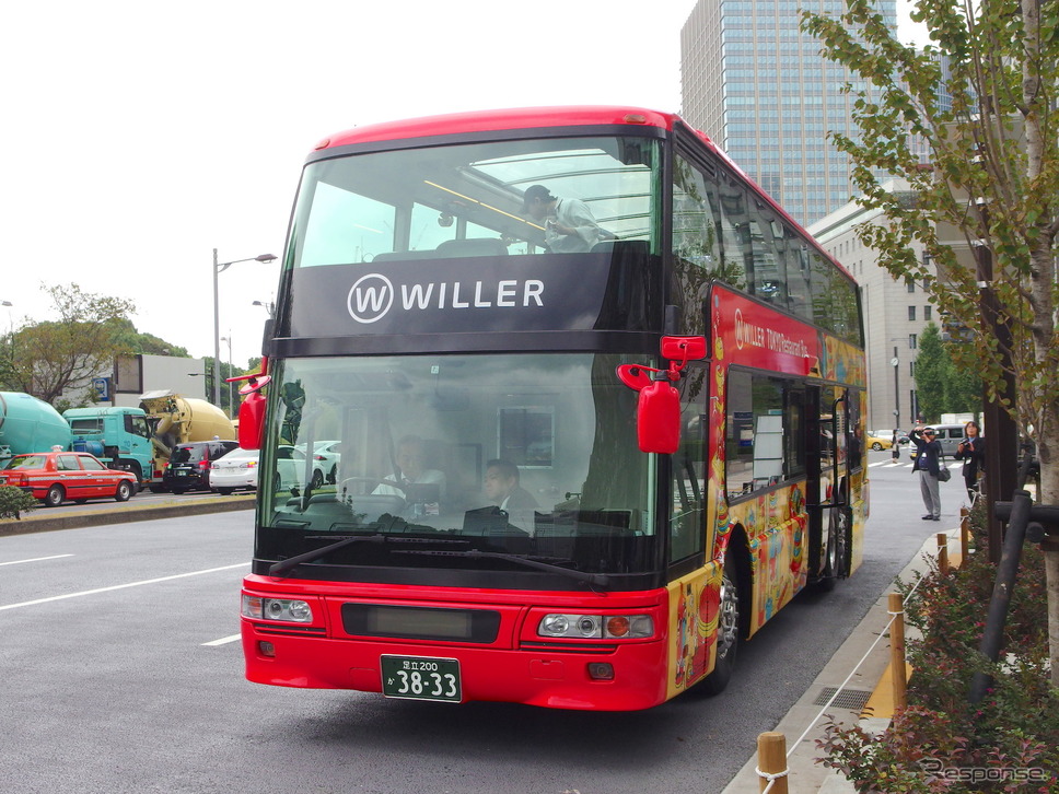 WILLER東京レストランバス《撮影 高木啓》