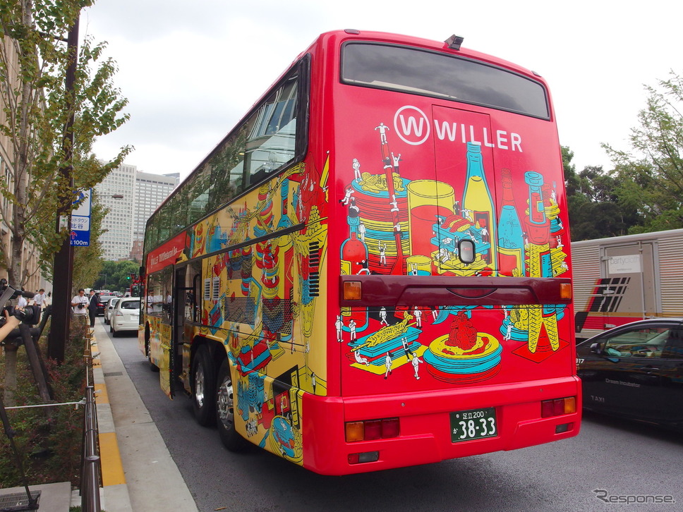 WILLER東京レストランバス《撮影 高木啓》