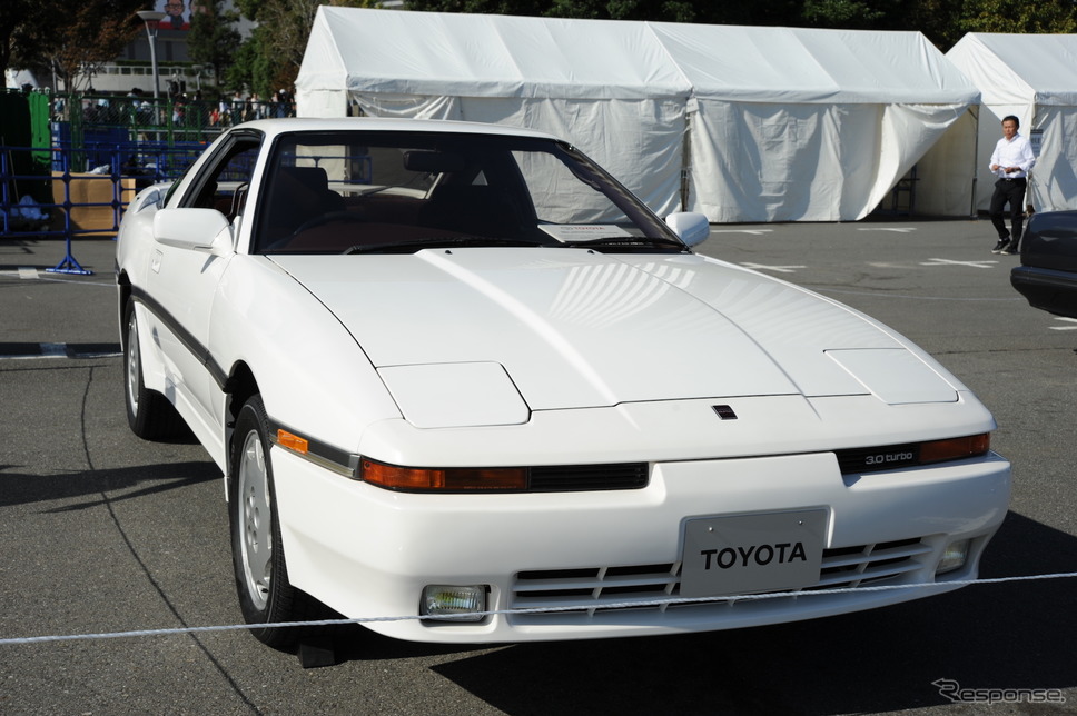 トヨタ・スープラ（東京モーターフェス2018、バック to the バブル！）《撮影 安藤貴史》