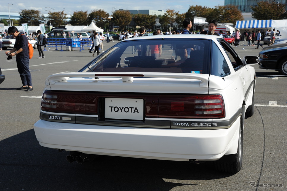 トヨタ・スープラ（東京モーターフェス2018、バック to the バブル！）《撮影 安藤貴史》