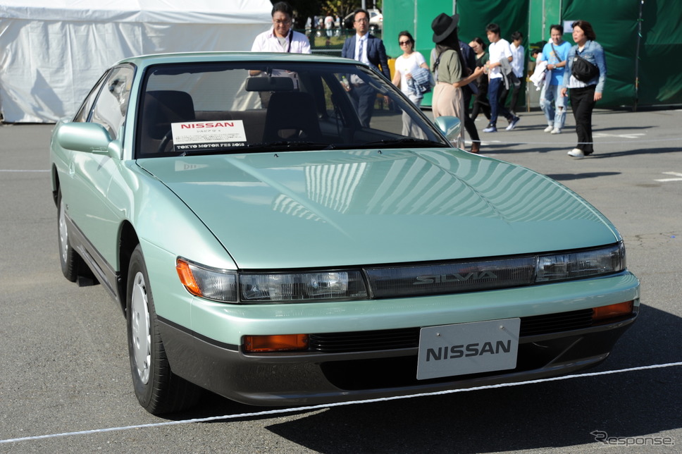 日産シルビア Q's（東京モーターフェス2018、バック to the バブル！）《撮影 安藤貴史》